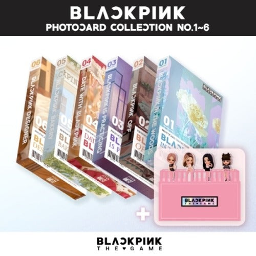 BLACKPINK - THE GAME - PHOTOCARD COLLECTION NO.1~6 - Pre-Order – J-Store  Online