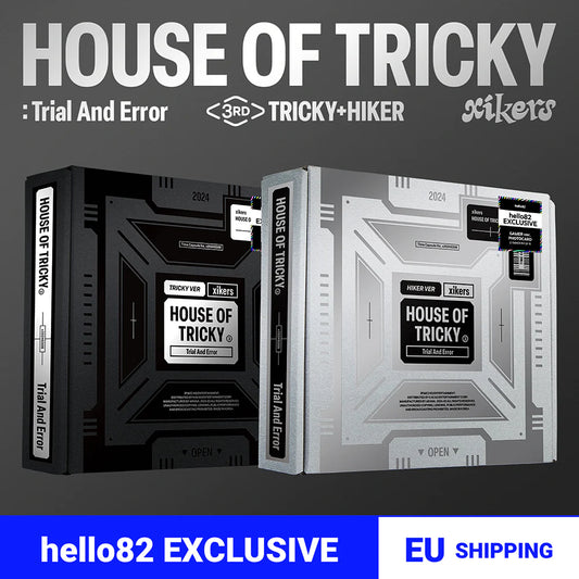 (hello82 EXCLUSIVE) XIKERS - HOUSE OF TRICKY: TRIAL AND ERROR (3RD MINI ALBUM)