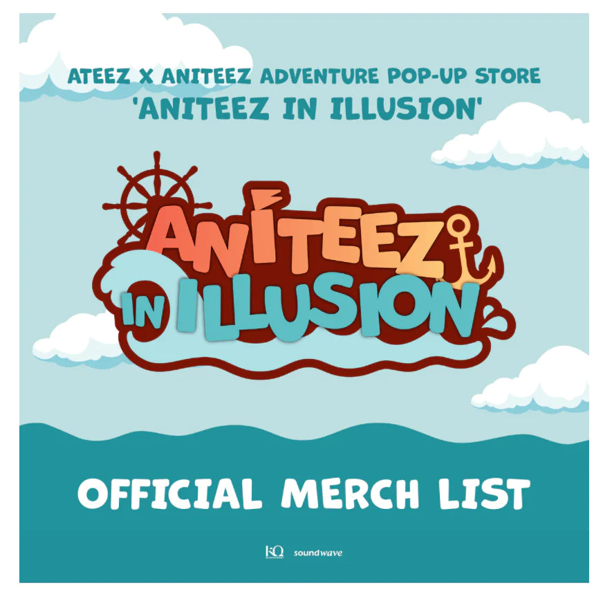 ATEEZ [ANITEEZ IN ILLUSION] OFFICIAL MERCH - PLUSH DOLL  j-store.online
