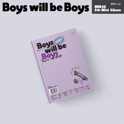 MIRAE - BOYS WILL BE BOYS (5TH MINI ALBUM)