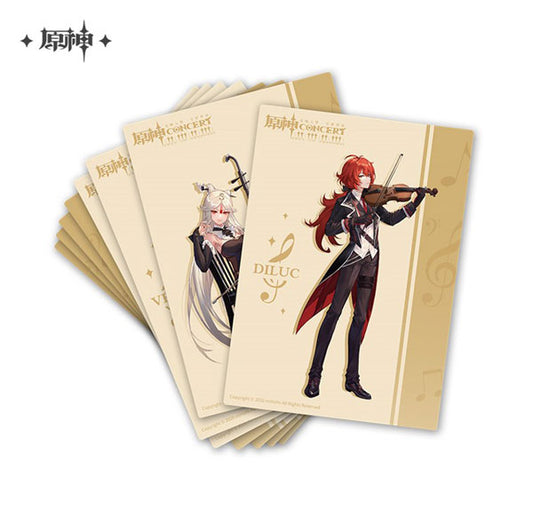 Genshin Impact - Postkarten Set - Concert - J Store Online