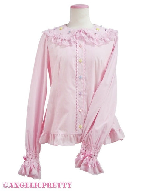 J-store_online_ANGELIC_PRETTY_Colorful_Pearl_Star_Blouse_pink