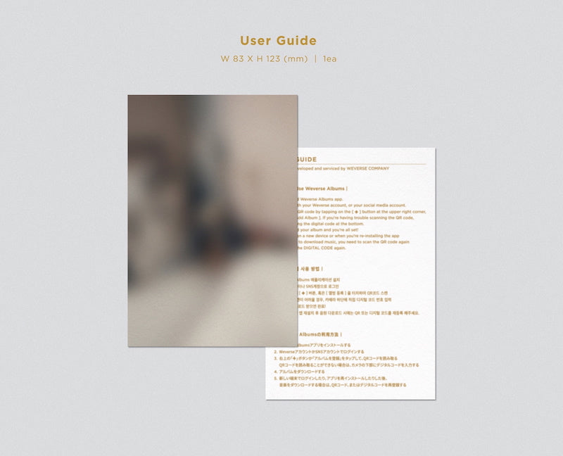 JUNG KOOK (BTS) - GOLDEN (Weverse Albums Version) - Pre-Order – J-Store  Online