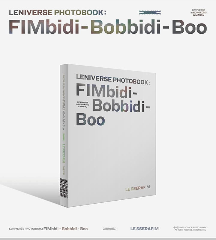 LE SSERAFIM - LENIVERSE PHOTOBOOK : FIMbidi-Bobbidi-Boo J-Store.Online