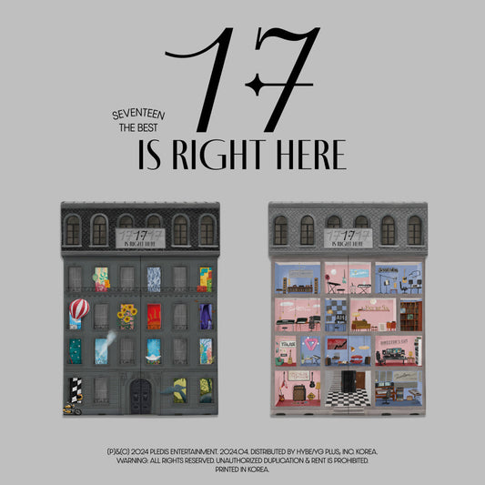 SEVENTEEN - SEVENTEEN BEST ALBUM - 17 IS RIGHT HERE j-store.online
