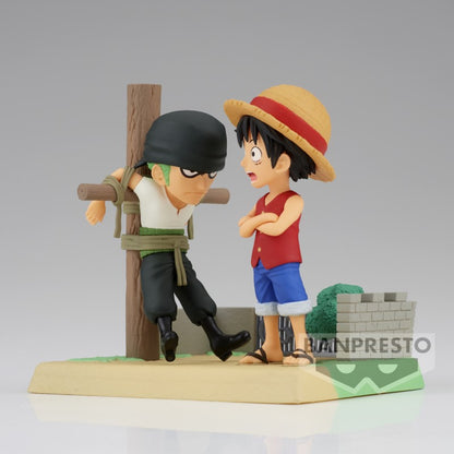 ONE PIECE - WORLD COLLECTABLE FIGURE LOG STORIES - LUFFY & ZORO