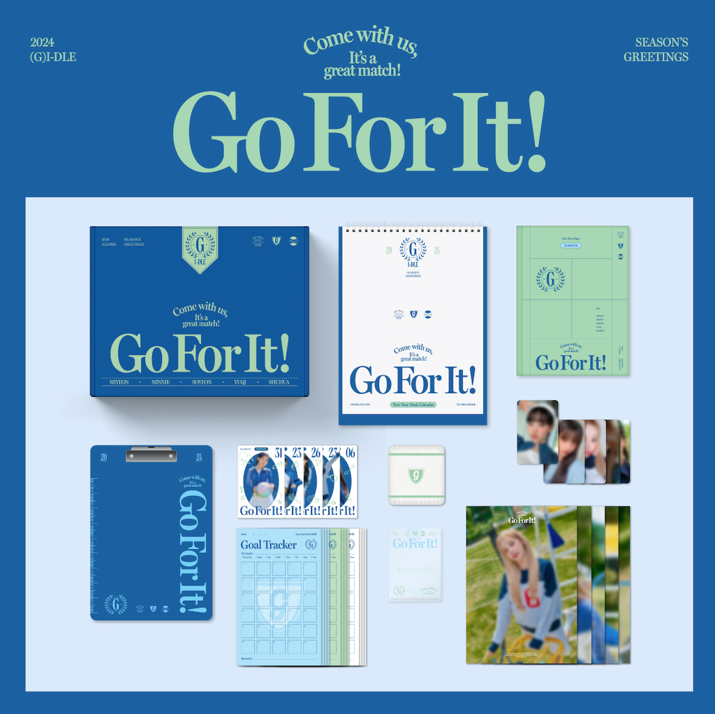 (G)IDLE 2024 SEASON'S GREETINGS "GO FOR IT!" JStore Online