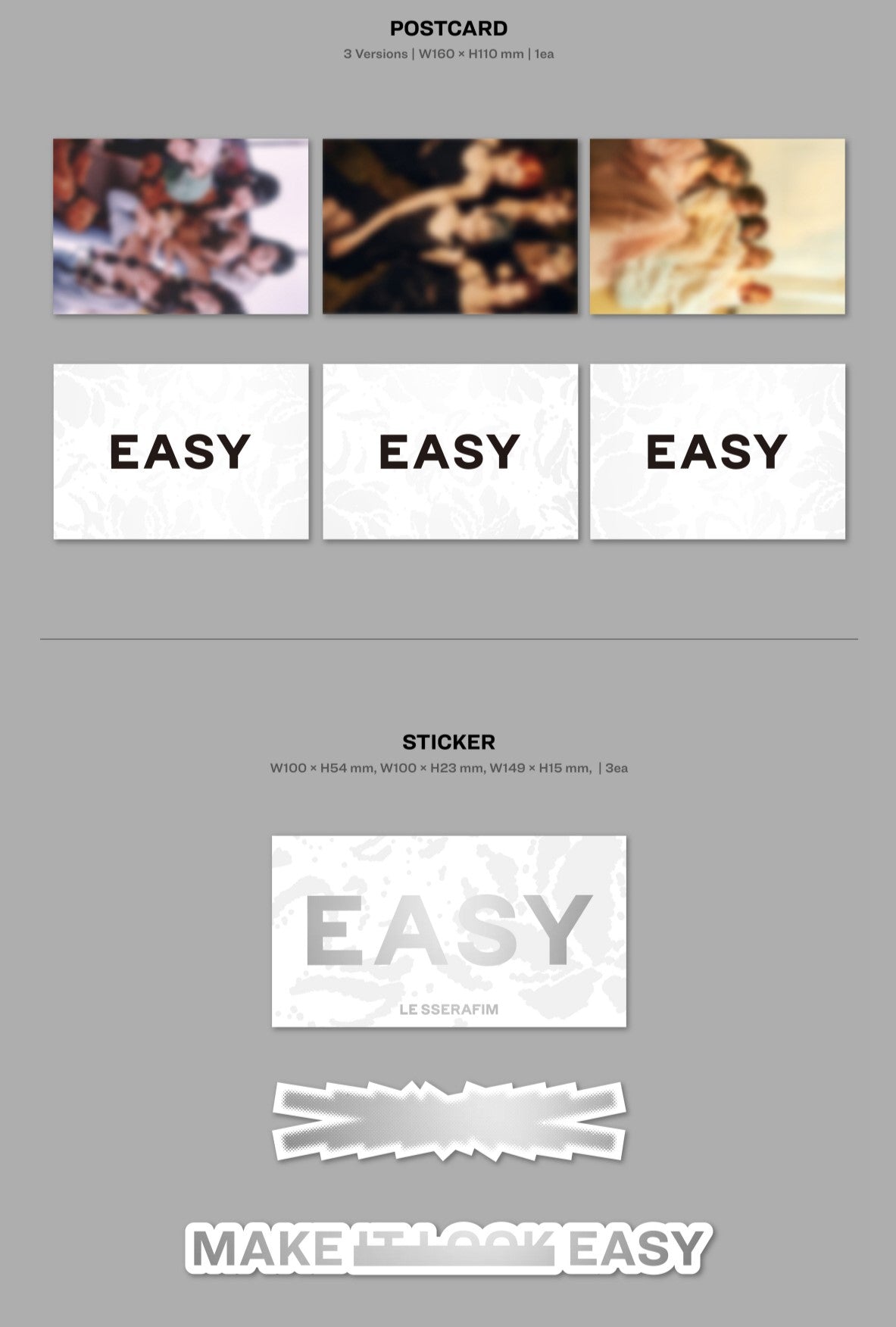 J-Store Online LE SSERAFIM - EASY