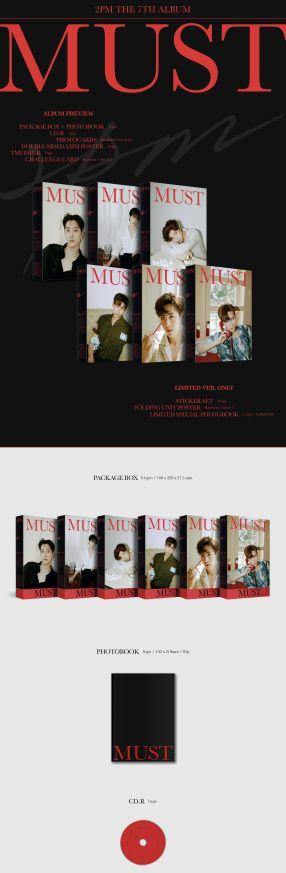 2PM - VOL.7 [MUST] (LIMITED VER.) - J-Store Online