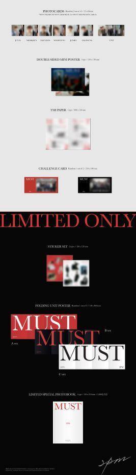 2PM - VOL.7 [MUST] (LIMITED VER.) - J-Store Online