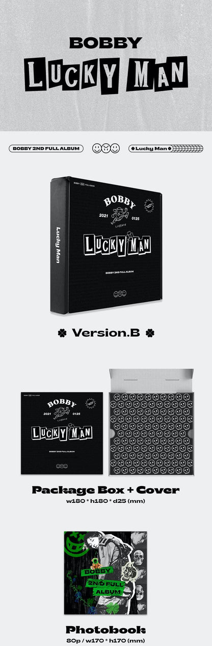 BOBBY - Lucky Man (2nd Full Album) - J-Store Online