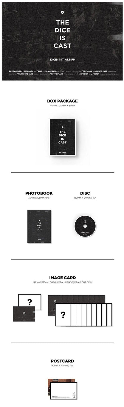 DKB - THE DICE IS CAST - 1st Album - J-Store Online