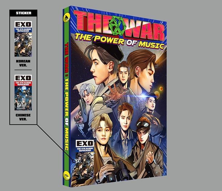 EXO - THE WAR: THE POWER OF MUSIC] (KOREAN VER.) - J-Store Online