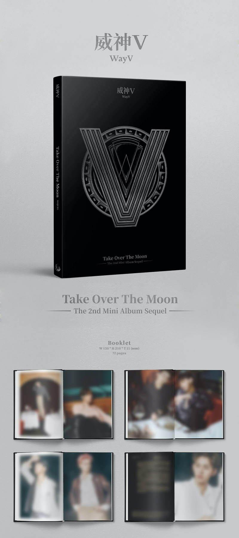 WAYV - Take Over The Moon (The 2nd Mini Album Sequel) - neue Auflage (black) - J-Store Online