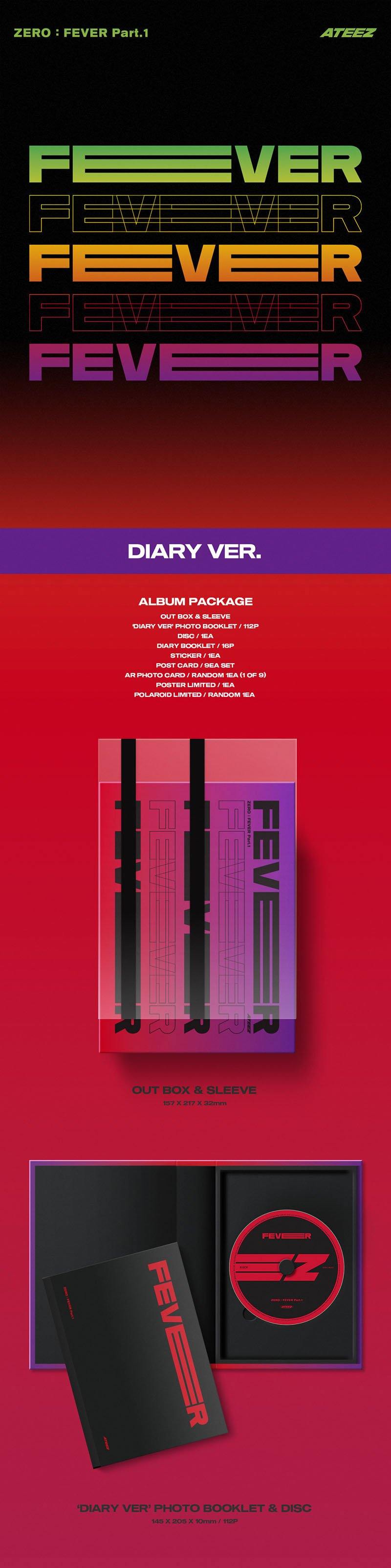 ATEEZ - Zero: Fever Part 1 - neue Auflage - J-Store Online