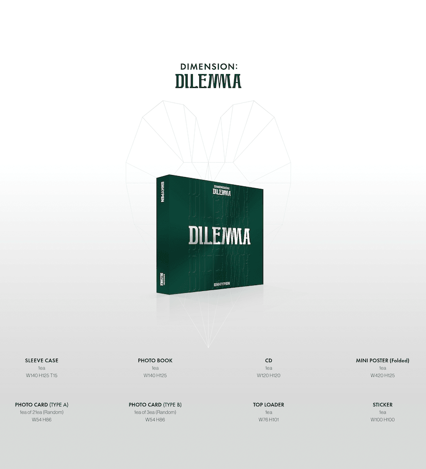 ENHYPEN - 1ST ALBUM [DIMENSION : DILEMMA] (ESSENTIAL VER.) - J-Store Online