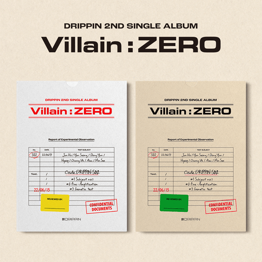 DRIPPIN - VILLAIN : ZERO (2ND SINGLE ALBUM) - J-Store Online