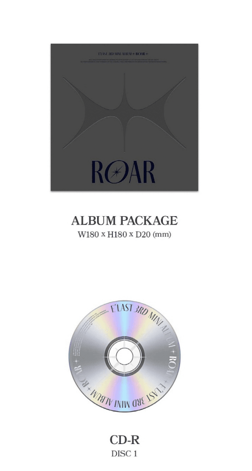 E'LAST - ROAR (3RD MINI ALBUM) - J-Store Online