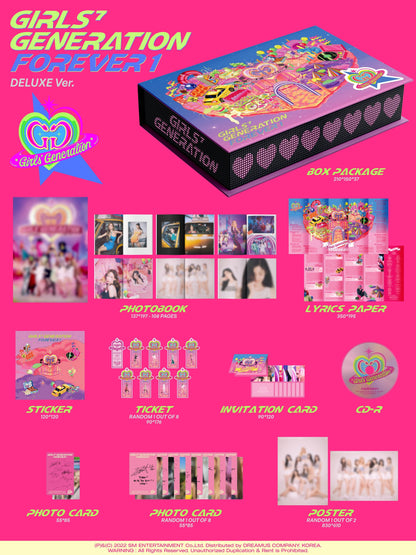 GIRLS' GENERATION - VOL.7 FOREVER 1 [DELUXE EDITION] - J-Store Online