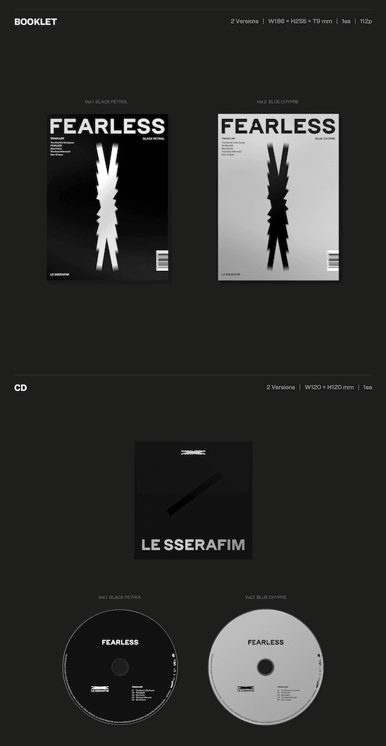 LE SSERAFIM - FEARLESS (1ST MINI ALBUM) - J-Store Online