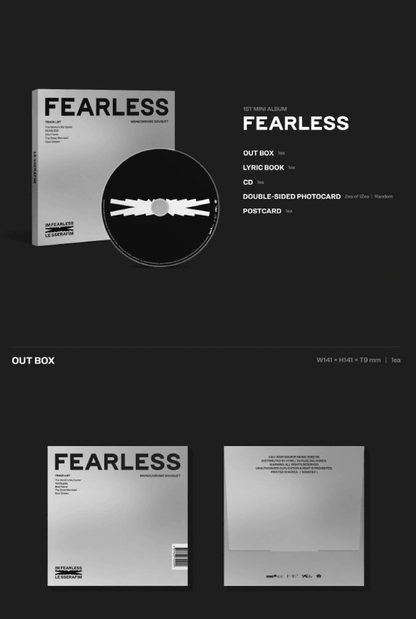 LE SSERAFIM - FEARLESS (1ST MINI ALBUM) MONOCHROME BOUQUET VER. - J-Store Online