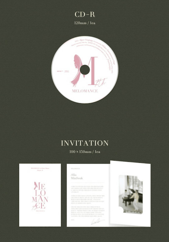 MELOMANCE - INVITATION (7TH MINI ALBUM) - J-Store Online