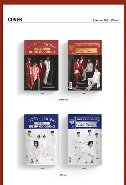 SUPER JUNIOR - VOL.11 (Vol.1 'THE ROAD : KEEP ON GOING ') - J-Store Online