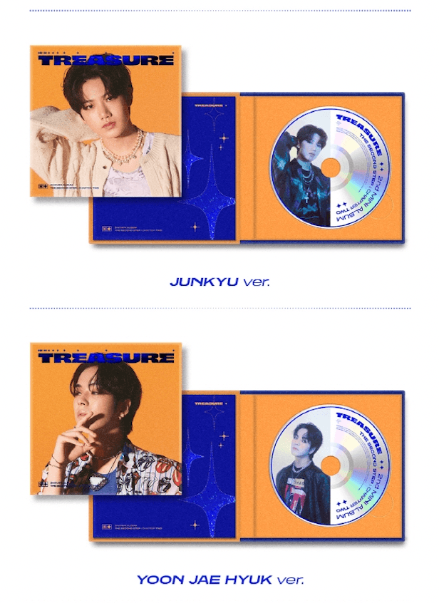 TREASURE - 2ND MINI ALBUM [THE SECOND STEP : CHAPTER TWO] (DIGIPACK VER.) - J-Store Online