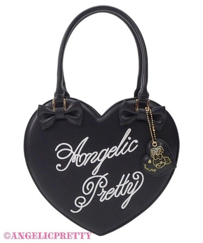     J-store_online_Angelic_Pretty_Embroidered_Logo_Heart_Tote_Bag_black