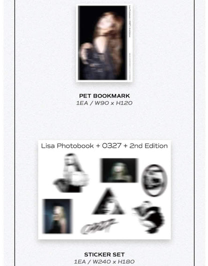 LISA - 0327 Photobook (Vol. 2) - J-Store Online