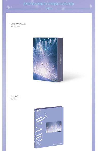 MAMAMOO - WAW CONCERT DVD - J-Store Online