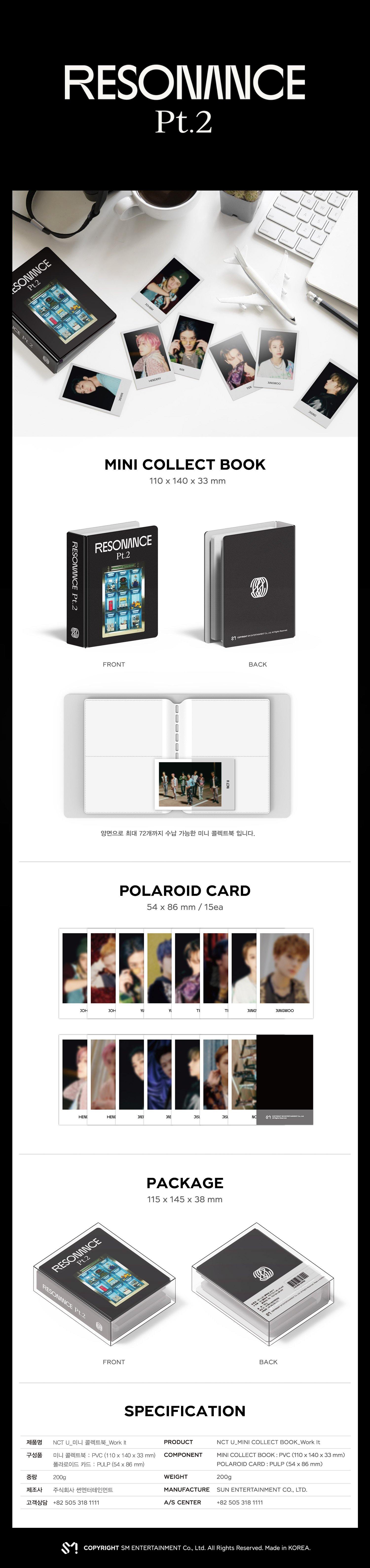 NCT - NCT MINI COLLECT BOOK - Work It - J-Store Online