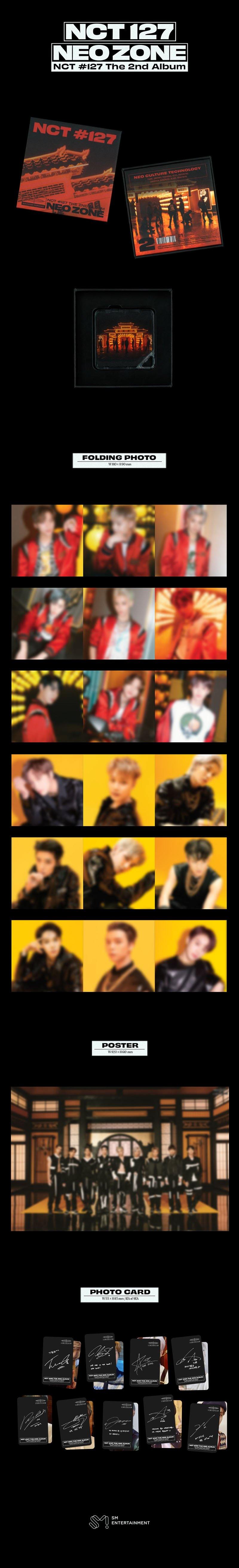 NCT 127- Neo Zone- Kit Album - J-Store Online