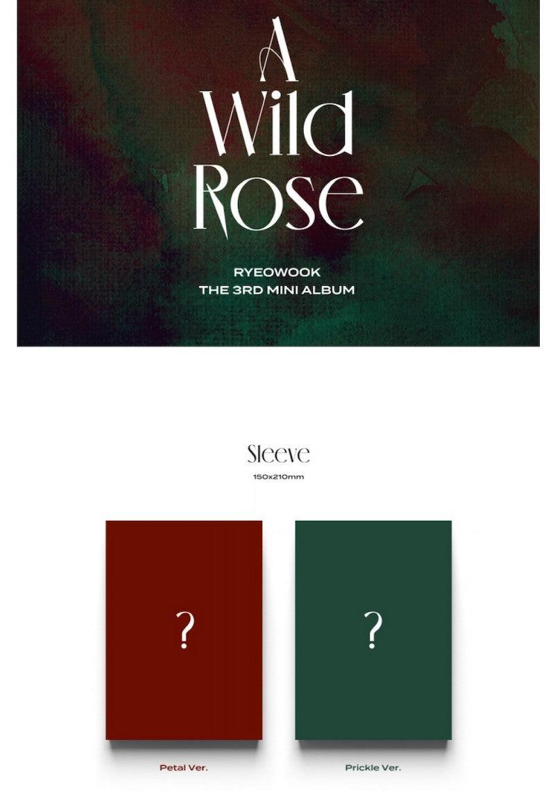 RYEO WOOK - A WILD ROSE (3RD MINI ALBUM) - J-Store Online