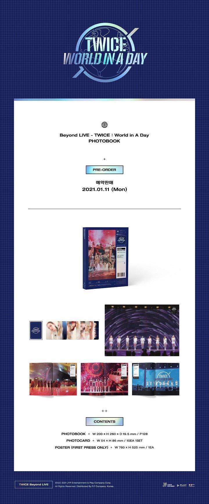 TWICE - BEYOND LIVE / TWICE : WORLD IN A DAY - PHOTOBOOK - J-Store Online