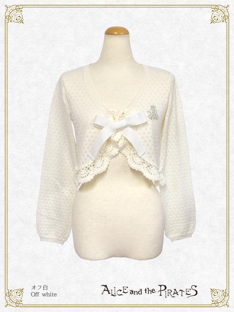 ALICE AND THE PIRATES - Transparent Knitting Bolero - J-Store Online