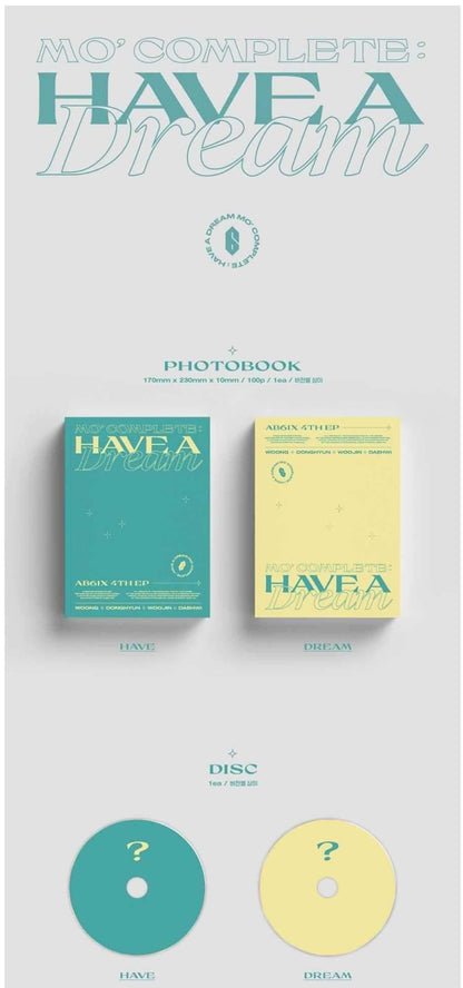 AB6IX - MO' COMPLETE : HAVE A DREAM (4th EP) - J-Store Online