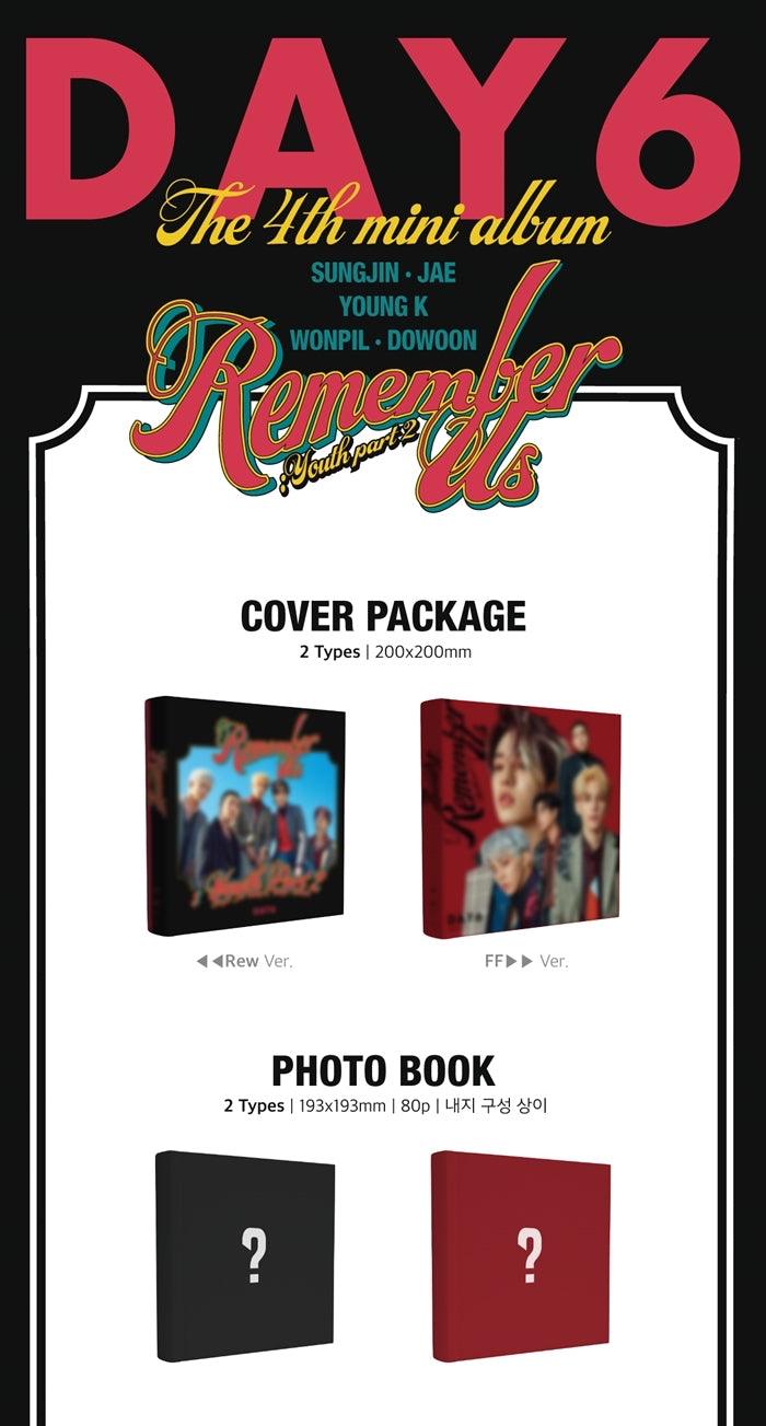 DAY6 - Remember Us: Youth Part 2 - J-Store Online