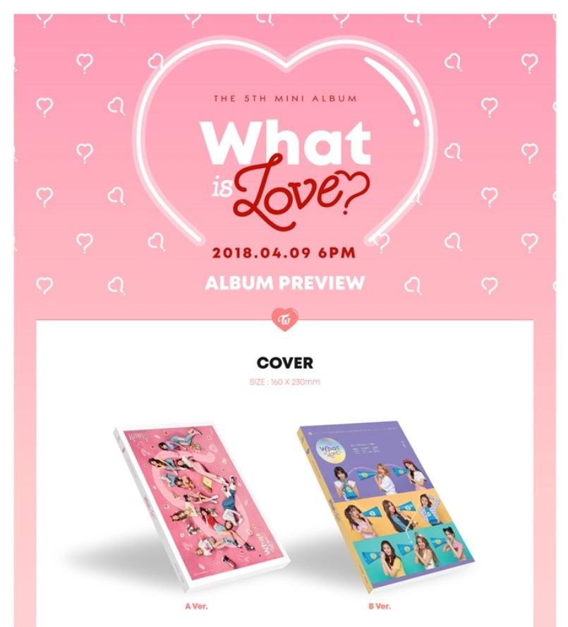 Twice - What is Love? - 5th Mini Album - J-Store Online