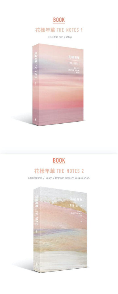BTS - The Notes (1 + 2) - The Most Beautiful Moment in Life (English Version) - J-Store Online