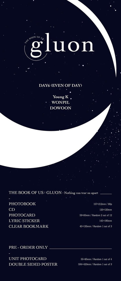 DAY6 - The Book Of Us: GLUON - Nothing Can Tear Us Apart - J-Store Online