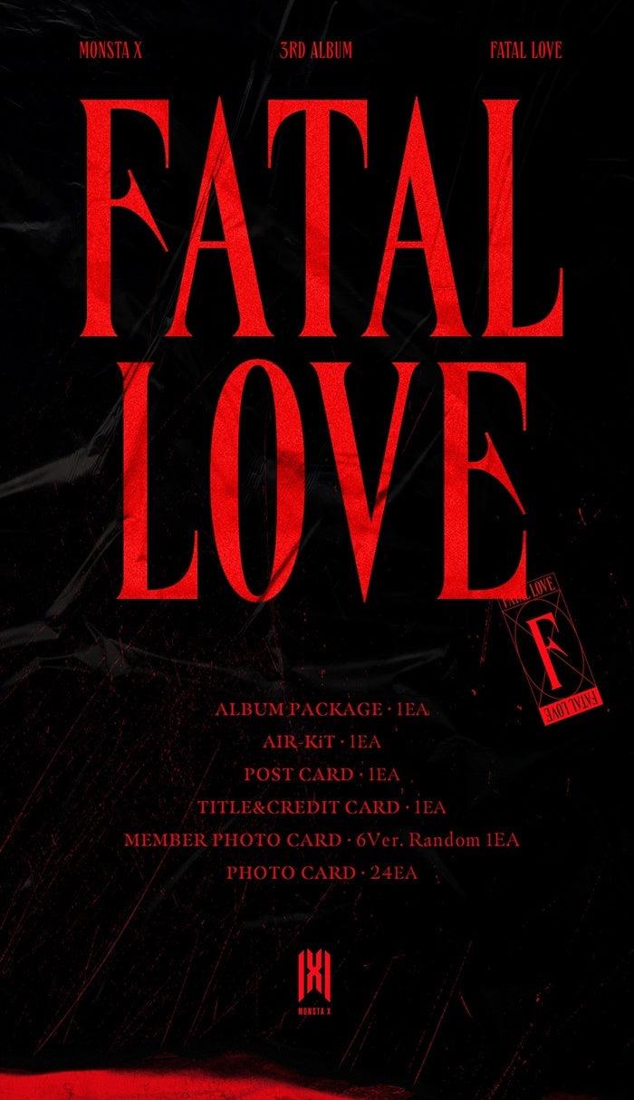 Monsta X - Fatal Love - Kit Album - J-Store Online