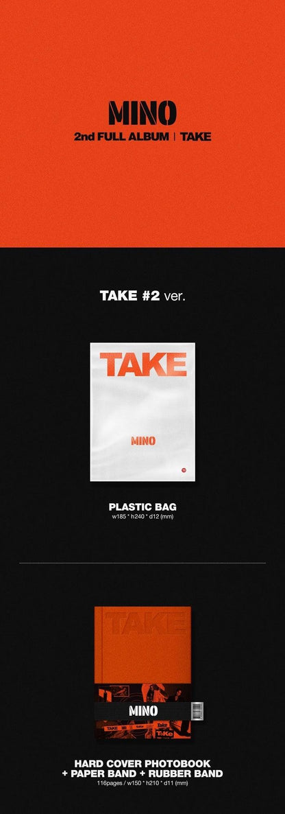 MINO - Take: 2nd Solo Album - J-Store Online