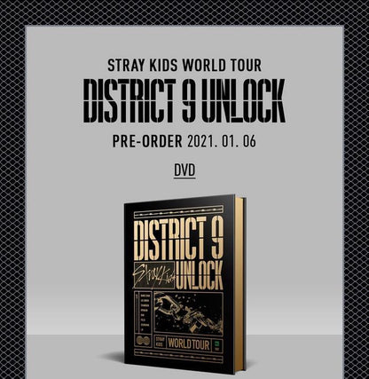 Stray Kids - World Tour 'District 9 : Unlock' in SEOUL DVD - J-Store Online