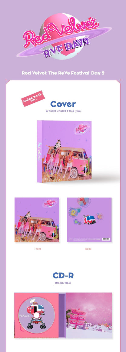 Red Velvet - The ReVe Festival Day 2 - Guide Book Version - J-Store Online