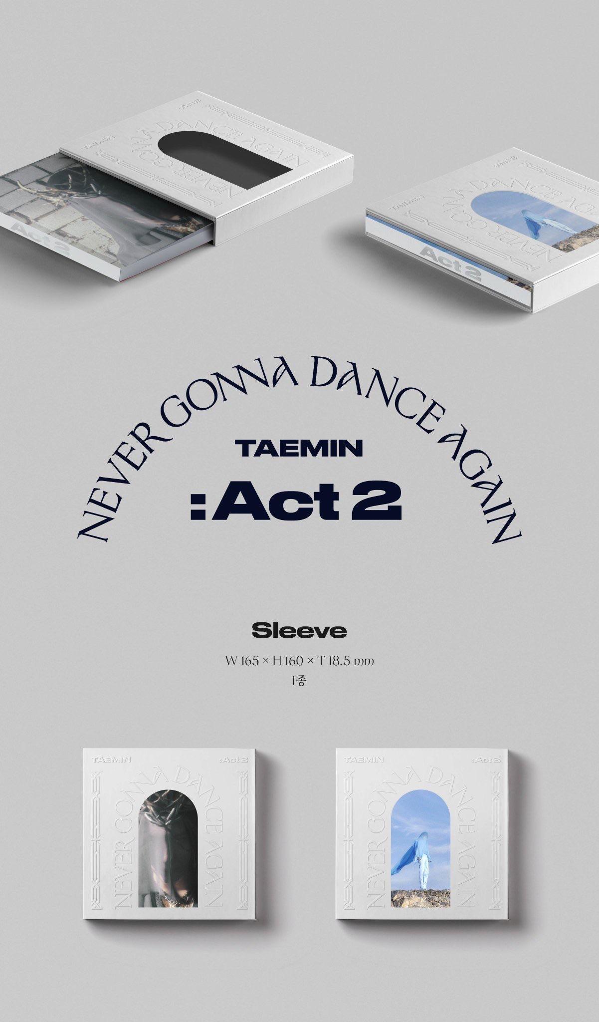 Taemin - Never Gonna Dance Again (Act 2) - J-Store Online
