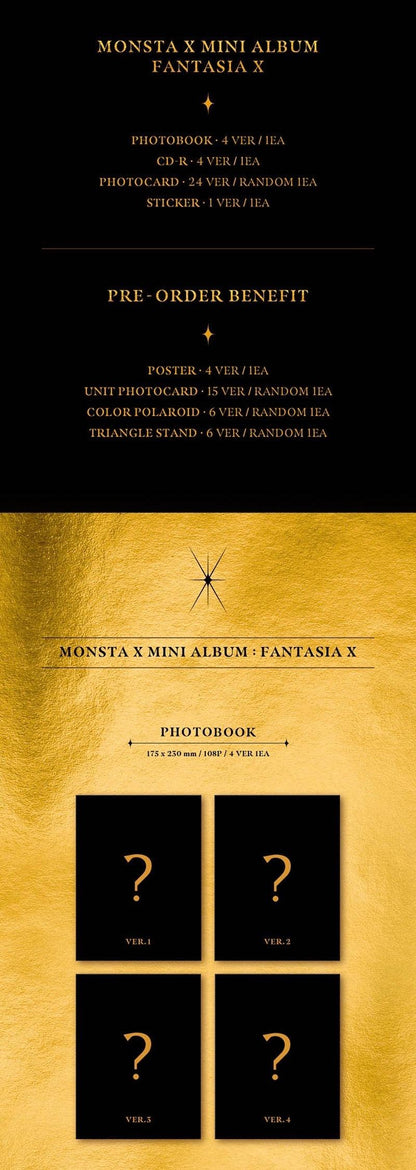 Monsta X - Fantasia - J-Store Online
