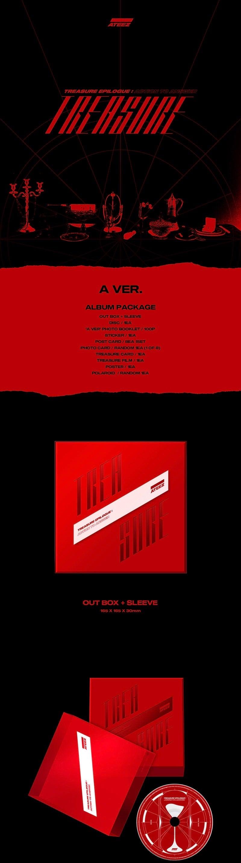 ATEEZ - Treasure Epilouge: Action to Answer - J-Store Online