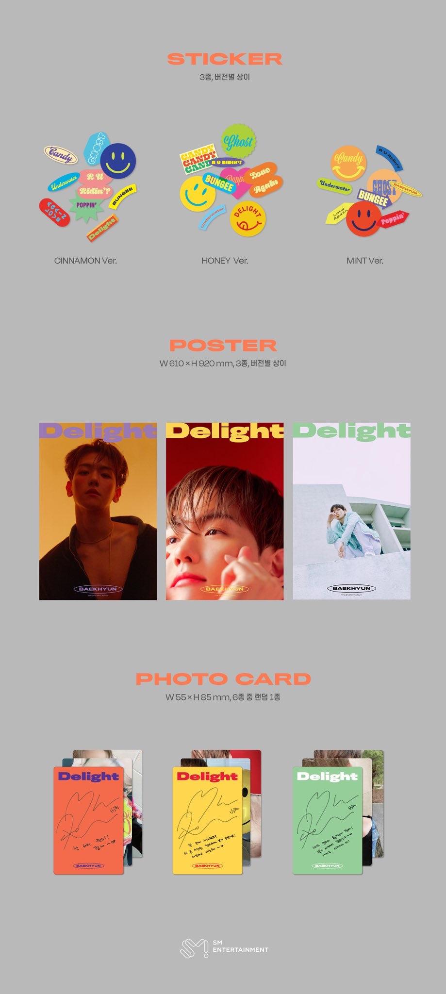 Baek Hyun - Delight (2nd Mini Album) - J-Store Online