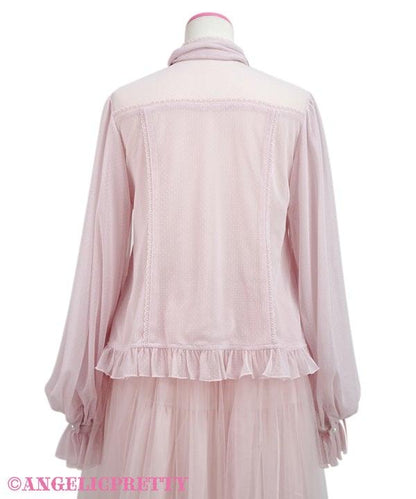 ANGELIC PRETTY -  Dot Tulle Bluse - J-Store Online